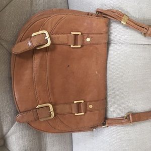 Rachel Zoe leather saddle bag